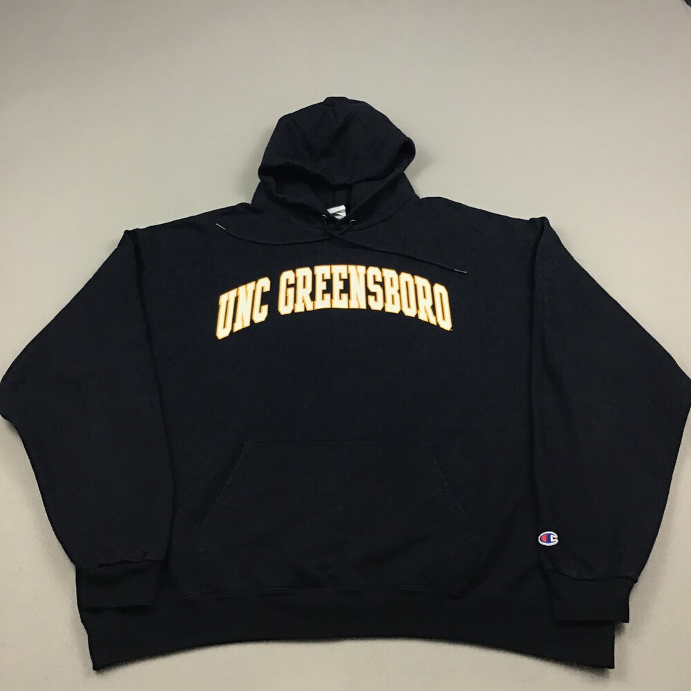 UNC Greensboro Spartans Hoodie Men 2XL Blue Champion  Pullover Fleece NCAA XXL